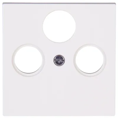 Image de KOPP HK07 Couvercle coaxial 491029008 blanc pur triple