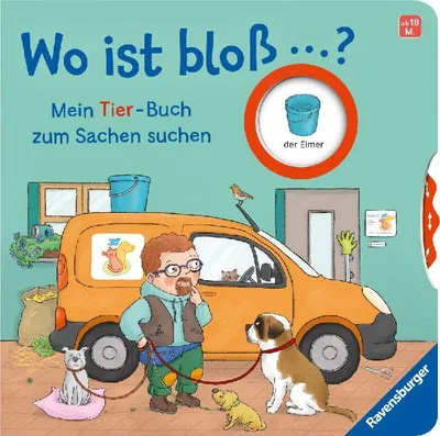 Produktbild von Wo ist bloß ...? - Mein Tier-Buch zum Sachen suchen
