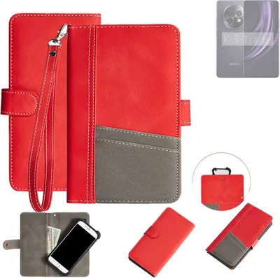Produktbild von K-S-Trade Handy Schutzhülle für Realme 13 5G Hülle Portemonnee Brieftasche Klapphülle Kartenfächer Flip Wallet Case Etui