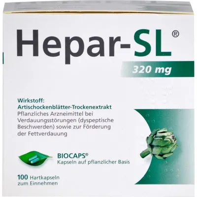 Image de Hepar-SL 320 mg Gélules dures 100 pcs
