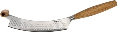 Image de Couteau à fromage hollandais Boska Oslo+ No. 3 / Utilisation sûre/Non-stick/Bois de chêne européen/Inox