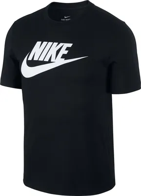 Produktbild von Nike M Nsw Tee Icon Futura Black/White M