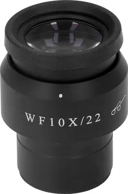 Obrázok produktu pre Okulár mikroskopu WF10X/22mm 30mm rozhranie Širokouhlý okulár s vysokým očným bodom pre laboratórium