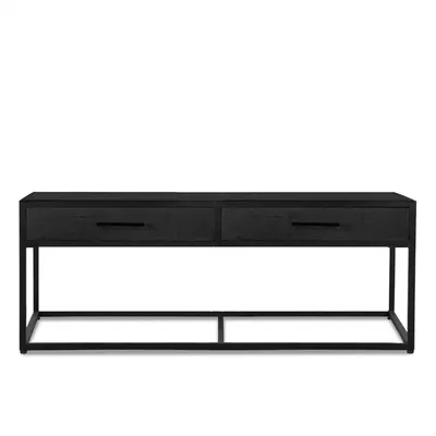 Produktbild von Couchtisch Jax aus Mangoholz 120cm - Schwarz
