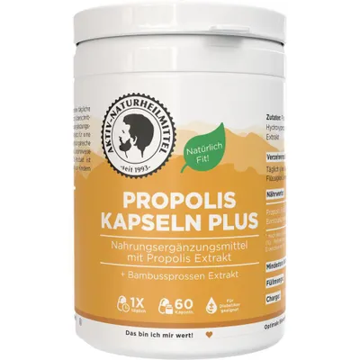 Produktbild von Aktiv Naturheilmittel Propolis Kapseln Plus