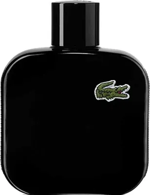 Zdjęcie produktu dla Lacoste L.12.12 Noir, Mężczyźni, 100 ml, Butelka jednorazowa, Watermelon, Bazylia, Lawenda, Werbena, Kakao, Kaszmeran, Coumarin, Paczula