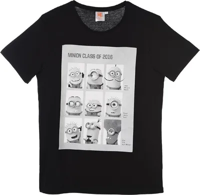 Produktbild von Minion T- Shirt für Damen, Herren und Teenager Größe S
