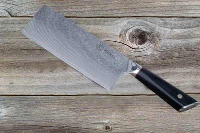 Obrázok produktu pre Damaškové nože - Fantasticky krásne - mäsiarsky nôž je ideálny ako kuchársky nôž