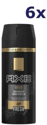 Produktbild von Axe 6x Axe Deospray Gold 150 ml