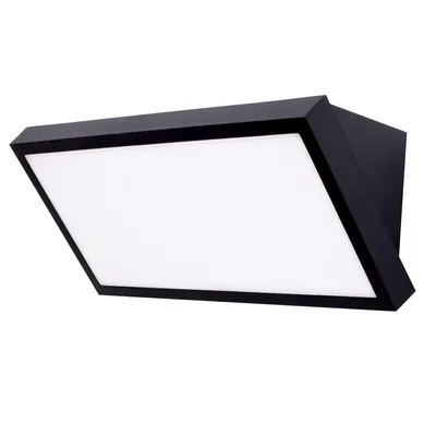 Produktbild von LED Außenwandleuchte 2906Y Schwarz 20W 3CCT (Warmweiß, Neutralweiß, Kaltweiß) IP54 Wetterfest