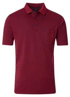 Produktbild von Casa Moda - Herren Polo-Shirt unifarben in verschiedenen Farben (993106500), Größe:S, Farbe:türkis (397)