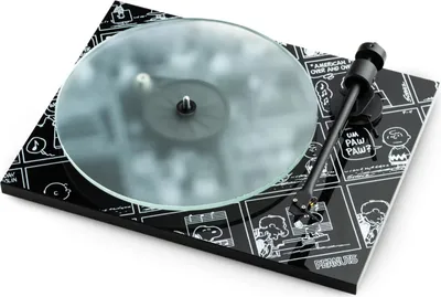 Produktbild von Pro-Ject PROPEA, Audio-Plattenspieler mit Riemenantrieb, Schwarz, Glas, 33,45 RPM, 65 dB, 21,9 cm