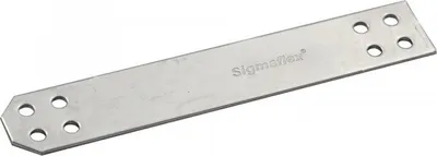 Produktbild von Schild I Niethalter zum Befestigen der Schilderträger, Edelstahl, 105x18x1,5mm