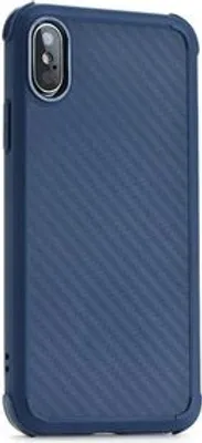 Produktbild von Panzerhülle Bumper Roar Carbon Armor SchutzHülle kompatibel mit Samsung Galaxy S20 (G980F) Silikon Hülle Zubehör Tasche Panzerschale Panzer in Blau