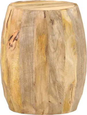 Produktbild von The Living Store Fasshocker Mango Massivholz