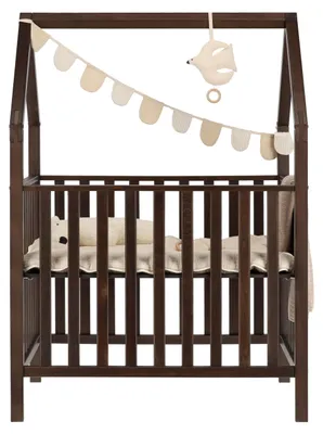 Produktbild von Bopita Home Laufstall - Dark Walnut | Bopita