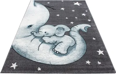 Produktbild von Teppich KIDS BLUE 120 X 170cm Rechteck