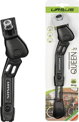 Produktbild von Ursus Seitenständer QUEEN 77 Aluminium, 24-28, schwarz