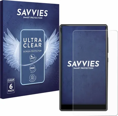 Produktbild von 6x Für innioasis G1-80G Schutzfolie Savvies Displayschutz Display Schutz Folie Klar Transparent