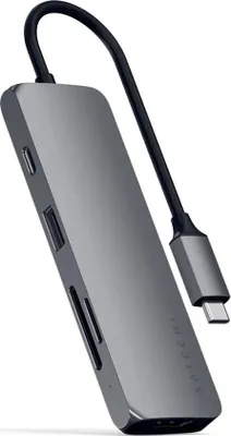 Image de Satechi Al USB-C Multiport Pro Adapter, câble réseau