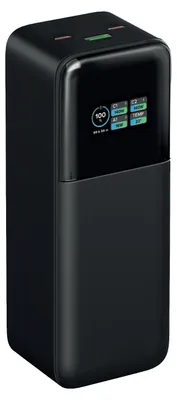Immagine prodotto di SBS Tower Powerbank 24000 Mah Con Display Smart, Power Delivery 3.0, 2 Porte USB-C E 1 USB-A, Immagine generata dall'IA