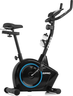 Productafbeelding van Ergometer Hometrainer voor Thuis - Magnetische Fietstrainer met 8 Weerstandsniveaus en Hartslagmonitor