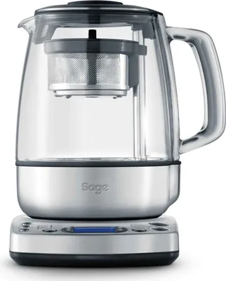 Image de Sage Appliances BTM800UK Bouilloire, 2000 W, 5 tasses, 44 décibels, acier inoxydable, verre