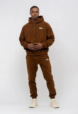 Produktbild von Tom Barron Trainingsanzug Tom Barron Tracksuit With Fleece Fabric Patch Logo