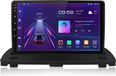 Immagine prodotto di 9 pollici per Volvo XC90 2004-2014 2DIN Android13 Car Radio DAB + 4GSIM Nav BT 6 + 128G Carplay 8core wifi SWC