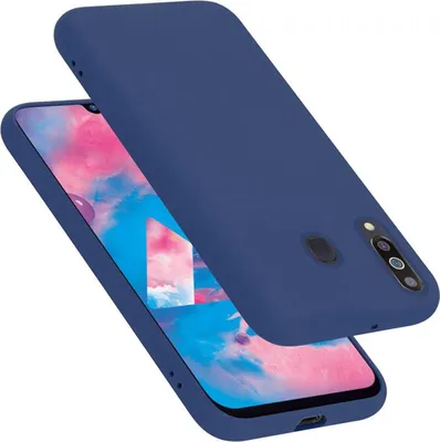 Produktbild von Cadorabo Schutzhülle für Samsung Galaxy M30 / A40s Hülle in Blau Handyhülle Case Cover TPU Etui