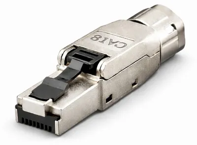 Produktbild von DANICOM S/FTP CAT8 Toolless RJ45 Netzwerkstecker - für Starrleiter