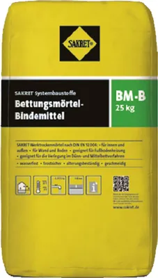 Produktbild von SAKRET Bettungsmörtel-Bindemittel BM-B 25 kg