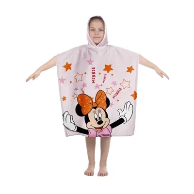 Produktbild von Disney Minnie Mouse Poncho, 60x120 cm