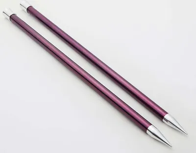 Produktbild von Jackenstricknadeln ZING 6,00 mm 25 cm purpur 1 Paar