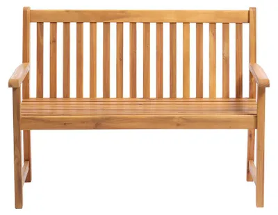Produktbild von Gartenbank aus massiver Akazie, 120 cm
