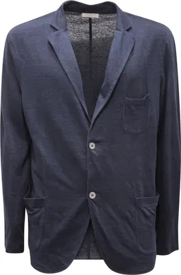 Produktbild von 1394AT giacca uomo GRAN SASSO man linen jacket blue