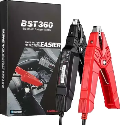 Zdjęcie produktu dla Tester baterii, łączność Bluetooth, wiele funkcji testowych, BST360