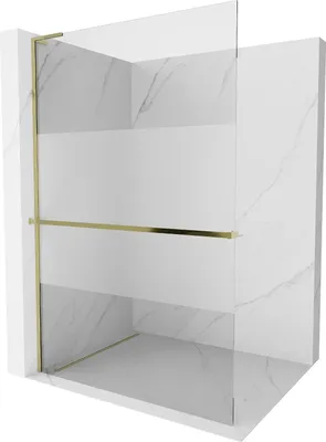 Obrázok produktu pre Mexen Kyoto+ L Sprchová stena 120x200 cm Gold Walk-In