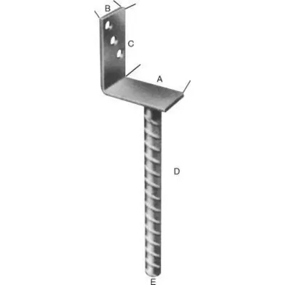 Produktbild von Pfostenträger tzn L-Form 75 CE