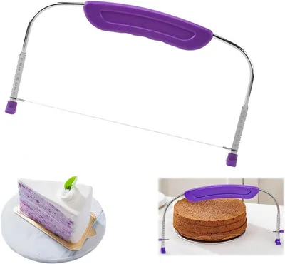 Imagen del producto de Cuchillo para pasteles de acero inoxidable, extremadamente afilado, ideal para pasteles y tartas, unidad individual, para uso en la cocina