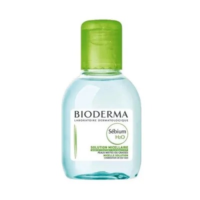 Zdjęcie produktu dla Bioderma, Sebium H2O, bez parabenów, oczyszczająca woda micelarna do skóry tłustej/mieszanej, 100 ml