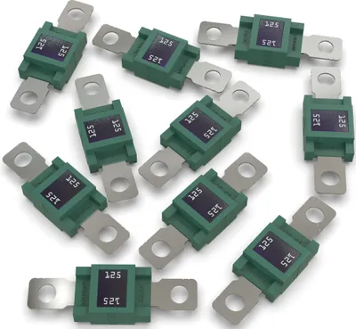 Produktbild von 10x AUPROTEC Mega Hochstromsicherung 125A Schraubsicherung grün