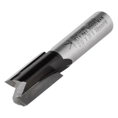 Produktbild von wolfcraft 1 HM-Nutfräser, 8 mm Schaft Ø 10 x 20