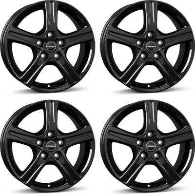 Produktbild von 4 Borbet Felgen CWD 7.0x17 ET51 5x112 SW für Mercedes C EQV Marco V Viano Vito 5x112 SW für Mercedes C EQV Marco V Viano Vito Aluräder