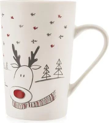 Obrázek produktu pro Orion | Porcelánový hrnek - Sob - 430 ml - Barevný - Vhodný do myčky - Vhodný do mikrovlnné trouby