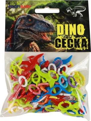 Produktbild von Kleine Kunststoffbuchstaben Dino 150 Stk