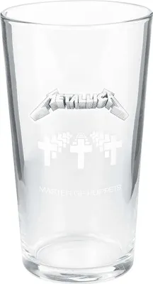 Produktbild von Metallica Bierglas  Master Of Puppets klar Standard