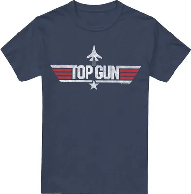 Produktbild von Top Gun - T-Shirt für Herren/Damen Uni TV15306 (3XL) (Marineblau)