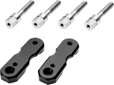 Produktbild von GILLES Adapter BMW Navi Halter schwarz F900R 4R90 EURO5