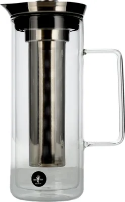 Produktbild von Bredemeijer Eisteekanne San Remo 1 ltr. Glas doppelwandig